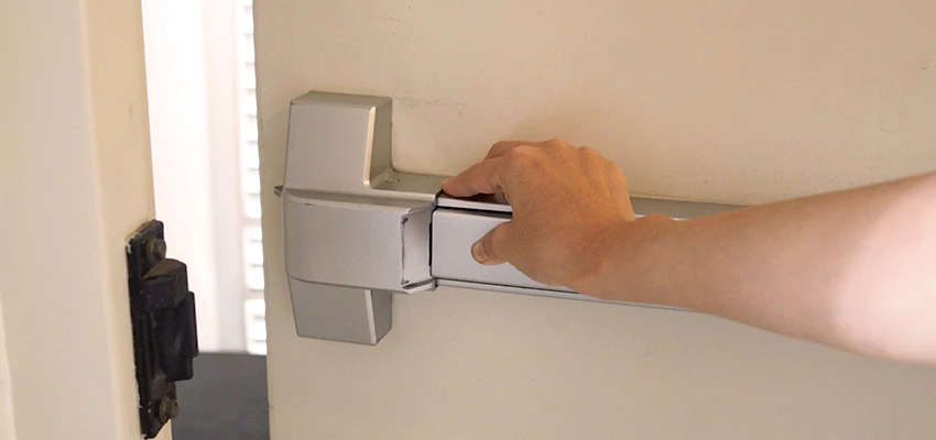 Roller Gate Panic Bar Installation in San Mateo, California